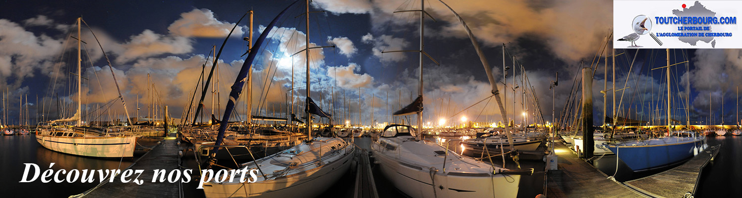 Port Chantereyne nuit Christophe BOCHER Nord Ouest Photos Cherbourg