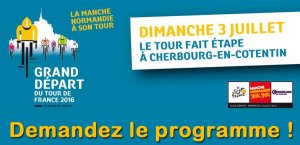 Le tour de France à Cherbourg