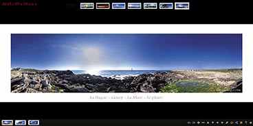 Panoramas de Cherbourg Le port, les quais, la montagne du Roule. Photo Christophe BOCHER